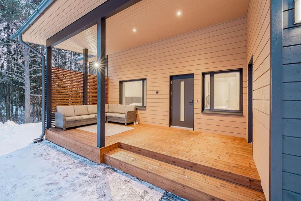 Valoisa Rivitalokolmio Rovaniemi Ngoại thất bức ảnh